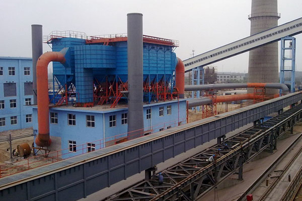 河北永順5.5m機焦?fàn)t皮帶無值守地面站施工現(xiàn)場